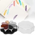 thumbnail image 4 of Tampon encreur Petal Inkpad 8 couleurs à base d'eau pour tampons à main, pour papier ordinaire (1018 Hometown), 4 of 4