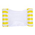 thumbnail image 4 of Hamaca inflable flotante kusrkot para piscina accesorios de vacaciones Rayas Amarillas, 4 of 8