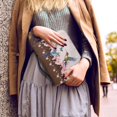 thumbnail image 5 of HELLHERO Hummingbird Cherry Blossom Pattern Bible Carrying Case for Christian Prayer Church, Protective Bible Book Carry Bag PU Leather Waterproof Bible Cover, 5 of 12