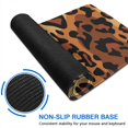 thumbnail image 6 of Long Mouse Pads for Desk,Orange and Brown Leopard Pattern Desk Mats on Top Of Desks, Desk Mouse Pad Extra Large with 3mm Non-Slip Base and Stitched Edge for Gaming,Office,Work,Home 31.5"x11.8", 6 of 6
