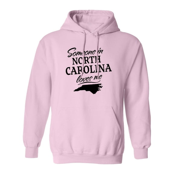 Inktastic Someone in North Carolina Loves Me Adult Hoodie Sweatshirt