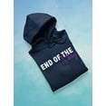 thumbnail image 3 of End Of The Story Quote Hoodie Women -Image by Shutterstock, Female 4X-Large, 3 of 4