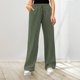 thumbnail image 2 of Pantalones informales de cintura alta con cordón para mujer: corte holgado, bolsillos laterales, tejido transpirable, tallas XS-XXXL, versátiles para viajar o para el día a día., 2 of 8