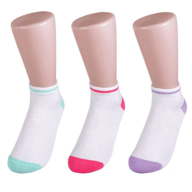 Set of 5-Juncture Ladies Low Cut Sports Socks (3 Pair Packs) Total 15  Pairs-Assorted Colors-Athletic Socks Women Athletic Socks Low Cut Athletic  Socks