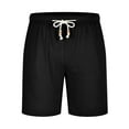 thumbnail image 4 of Otaozi Black Linen Pants Men Big And Tall Mens Linen Pants Beach White Shorts Men Cotton Long Mens Shoes Casual White Mens Cotton Sweatpants Joggers Black Flash Deals, 4 of 6