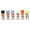 Mixed colors Pack of six, variant on Yihuala Small Auto Sprays Paint Doll House Decors 6Pcs Tiny Props Small House Decoration for Model Scene & Collections