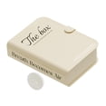 thumbnail image 3 of AMLESO Cable Organizer Box 8 Compartment Bins for Travel Phone Charger Wires Office white, 3 of 8