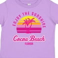 thumbnail image 4 of Inktastic Summer Enjoy the Sunshine Cocoa Beach Florida in Pink Boys or Girls Toddler T-Shirt, 4 of 5