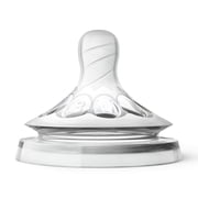 Philips Avent Natural Baby Bottle Medium Flow Nipple, 3M+, 2pk, SCF653/23