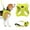 neonYellow, variant on Filbert Dog Harness and Leash Set,  3/4 inch X 4.6ft Strong and Durable Leash, Step-in Reflective Harness Small Sized Dogs, Mesh Vest, High Reflectivity, Breathable Fabric, Heavy Duty Velcro
