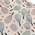 thumbnail image 3 of Fotbe Cute Tennis Racket Gorro Clásico de Béisbol, Gorra Ajustable con Broche Snapback, Gorro de Exterior de Algodón Suave, 3 of 6