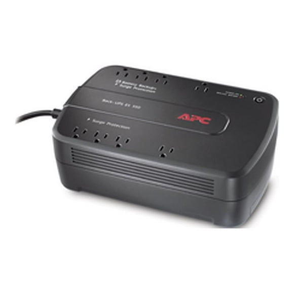 APC Back-UPS ES 550 - UPS - AC 120 V - 330 Watt - 550 VA - USB - output connectors: 8 - black - for P/N: AR106SH4, AR106SH6, AR109SH4, AR109SH6, AR112SH4, AR112SH6, SCL500RM1UNC