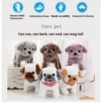 thumbnail image 5 of Electronic Plush Toys Puppy Plush Singing Interactive Puppy Stuffed Animals Animated Funny Toys Tail Wagging, Gifts for Boys Girls（Rural Dog [Red]）, 5 of 5