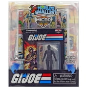 World's Smallest G.I. Joe Snake Eyes Micro Figure & Comic