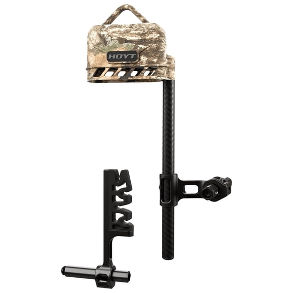 Hoyt Superlite 2PC 4-Arrow Quiver, APX Realtree Edge, Lightweight Archery Quiver (1970442)