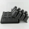 thumbnail image 4 of ETEREAUTY 3Pcs Plastic Growing Trays for Planting with Moisturizing Transparent Lid Black Material, 4 of 10