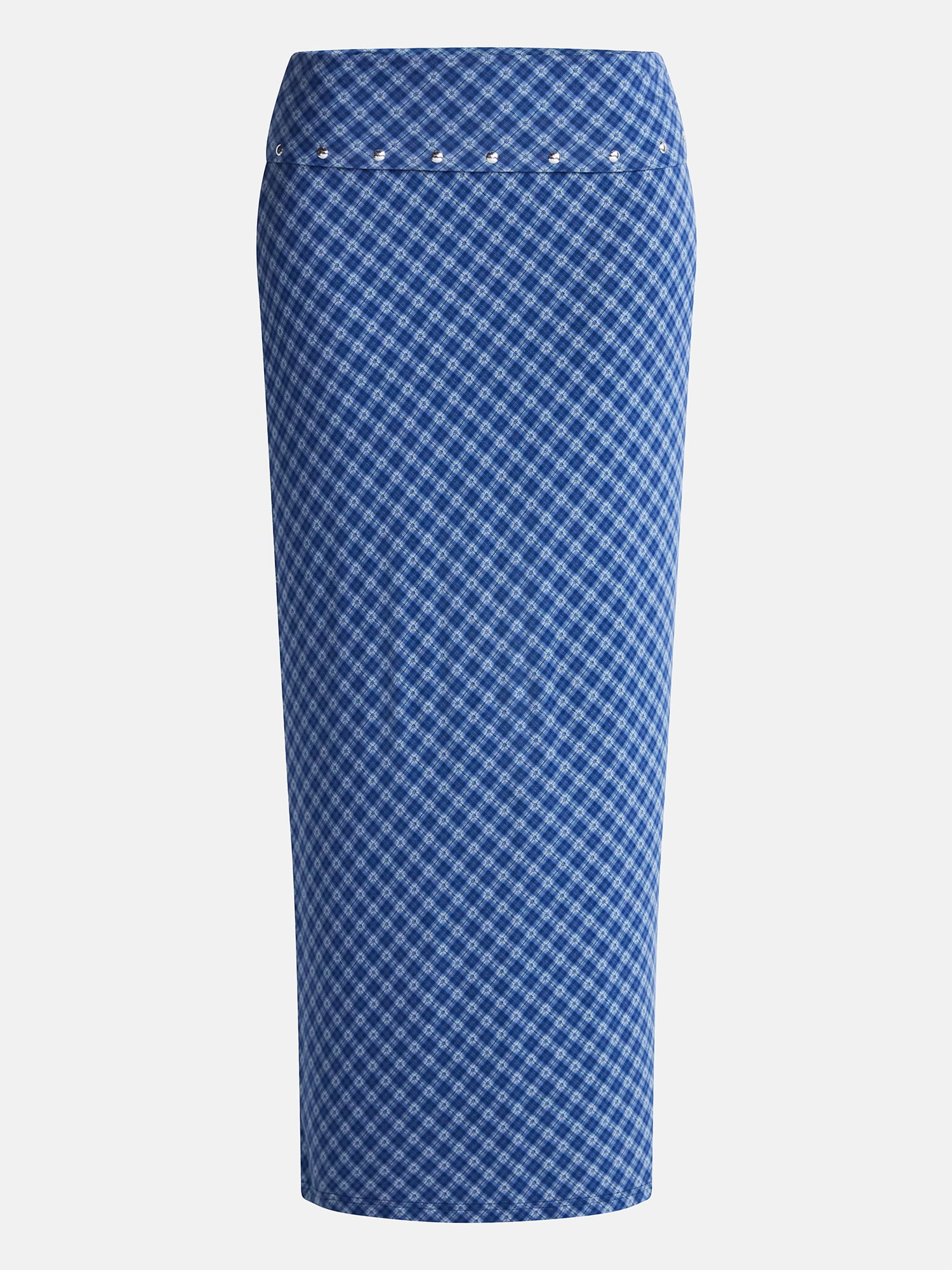 No Boundaries Foldover Knit Maxi Skirt, Women's XXS-XXL