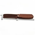 OATIPHO Natural Wood Beard Comb Coffee Foldable Travel Combs for Taming ...