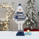 thumbnail image 1 of Large Size Blue Snowman Dolls Christmas Decocration for Home 2024 Retractable Toys Happy New Year Gift Xmas Festival Ornament, 1 of 5