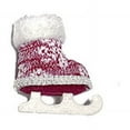 thumbnail image 3 of Wmhnj Adorno navideño de patines de hielo de peluche de punto, 9 x 8,5 x 5 cm, ideal para decoracin festiva., 3 of 8