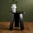 thumbnail image 3 of Safavieh Julianna Oak Accent Table in Black, 3 of 14