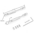thumbnail image 7 of Almencla 2 Pieces RC Car Drive Shaft 1/12 Metal Drive Shafts Upgrade DIY Durable 69mm-93mm CVD Transmission Joint for MN82 Replacement black, 7 of 7