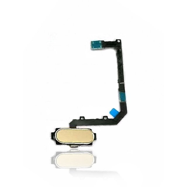 Replacement Home Button Flex Cable Compatible For Samsung Galaxy A9 (A910 / 2016) (Gold)
