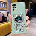 thumbnail image 1 of Funda Para Teléfono Motorola Moto G22 G42 G52 G82 Astronauta Fluid Support Deluxe 6D Galvanizada Anti Caída Cámara Protección Suave Cubierta, 1 of 4
