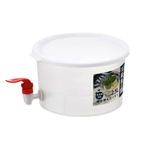 Hervidor frío Frigerator de gran capacidad con cubo de limonada de tetera de fruta de grifo Wmkox8yii hjk5087