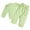 Green, variant on BLVB 2-12Y Childrens Toddler Girl Ribbed Long Sleeve T-Shirt Tops Pants Outfits 2pcs Pajama Set Fall Clothes