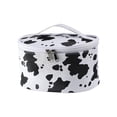 thumbnail image 1 of Frosted Translucent Hanging Cosmetic Case - Waterproof Toiletry Organizer with Zippered Compartments for Travel & Daily Use, 1 of 6