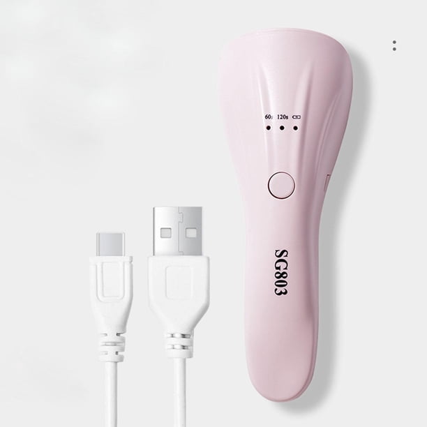 Lámpara LED de mano para uñas, mini luz para uñas, de uñas recargable, lámpara de de de uñas, a de uñas para , Rosado Baoblaze Máquina secadora de uñas