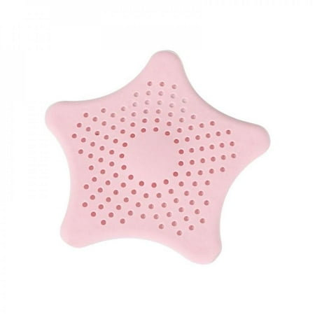 

Kitchen Bathroom Filter Silicone Sink Drain Plug Hair Catcher Star Drain Cap Hair Trap Sink Drain Plug Hair Filter Bathroom Tool