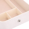 thumbnail image 2 of BIMZUC Portable Makeup Case with Light Up Dimmable Mirror Rechargeable Cosmetic Organizer Travel Bag Beige 8.19 inches / 20.8 cm, 2 of 10