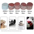 thumbnail image 3 of 100pcs 1inch (25mm) Sanding Discs Pad 100-3000 Grit Abrasive Polishing Pad Kits for Dremel Rotary Tool Sandpapers Accessories AA, 3 of 5