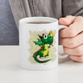 thumbnail image 4 of CafePress - Baby Dragon Cute Cartoon Mugs - 11 oz Ceramic Mug - Novelty Coffee Tea Cup, 4 of 4