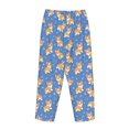 thumbnail image 5 of Goofa Corgi Printed Soft Pajama Pants for Women, Wide Leg Comfy Casual Lounge Yoga Pants-X-Large, 5 of 9