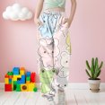 thumbnail image 2 of Ruyang Toddlers Cute Animal Print Pants Summer Elastic Waist Baggy Casual Pants Outdoor Jogger Trousers with Pockets, 2 of 5