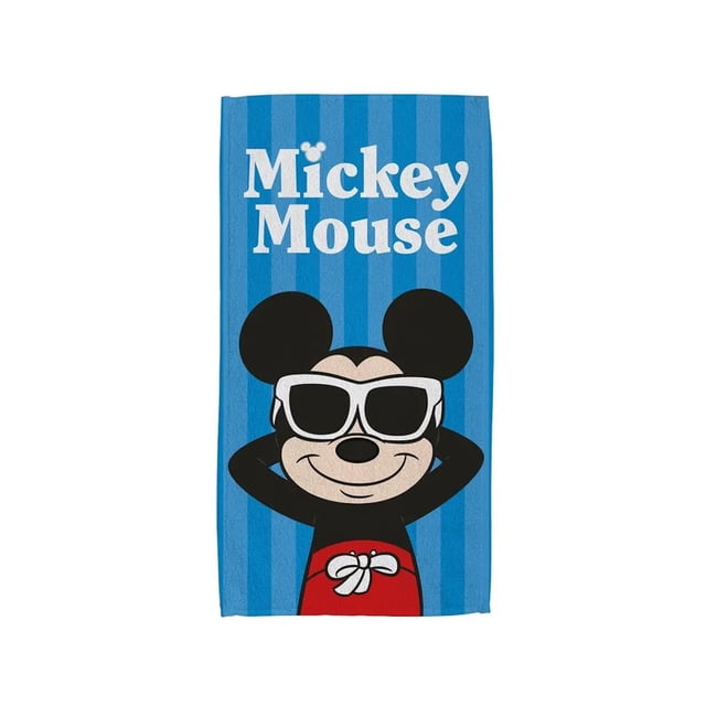 Toalla Suavitec Estándar Mickey Summer Azul Concord