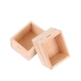 thumbnail image 3 of OUNONA 2pcs Mini Wooden Basket Mini Basket Decoration for Kids Scene Props, 3 of 3