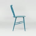 thumbnail image 5 of Lifestyle Solutions Chester Cross-Back Metal Dining Set of 2 Chairs, Blue, 5 of 14