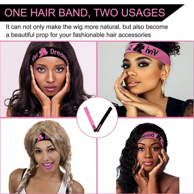 ViviDreamore 5PCS Lace Melting Band, Elastic Wig Bands ViviDreamore 5PCS Lace Melting Band, Elastic Wig Bands