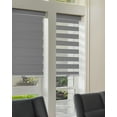 CHICOLOGY Zebra Roller Shade , Window Zebra Blind , Light Filtering