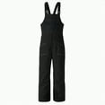 thumbnail image 4 of HCNTES Kids Waterproof Snow Bib Overalls Toddler Adjustable Strap Design Comfortable Winter Ski Wear(A01-Black,10-11 Years), 4 of 8