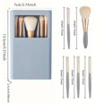 thumbnail image 5 of Professional makeup brush set with mirror, portable travel, 5 of 5