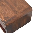 thumbnail image 4 of Artisan Furniture Solid Curved California Walnut Bedside, 4 of 8