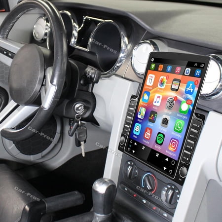 For 2005-2009 Ford Mustang 9.7" Apple CarPlay Android Auto Car Radio GPS Stereo