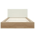 thumbnail image 1 of Bardot Queen Size Platform Bed with Upholstered Headboard, 1 of 7