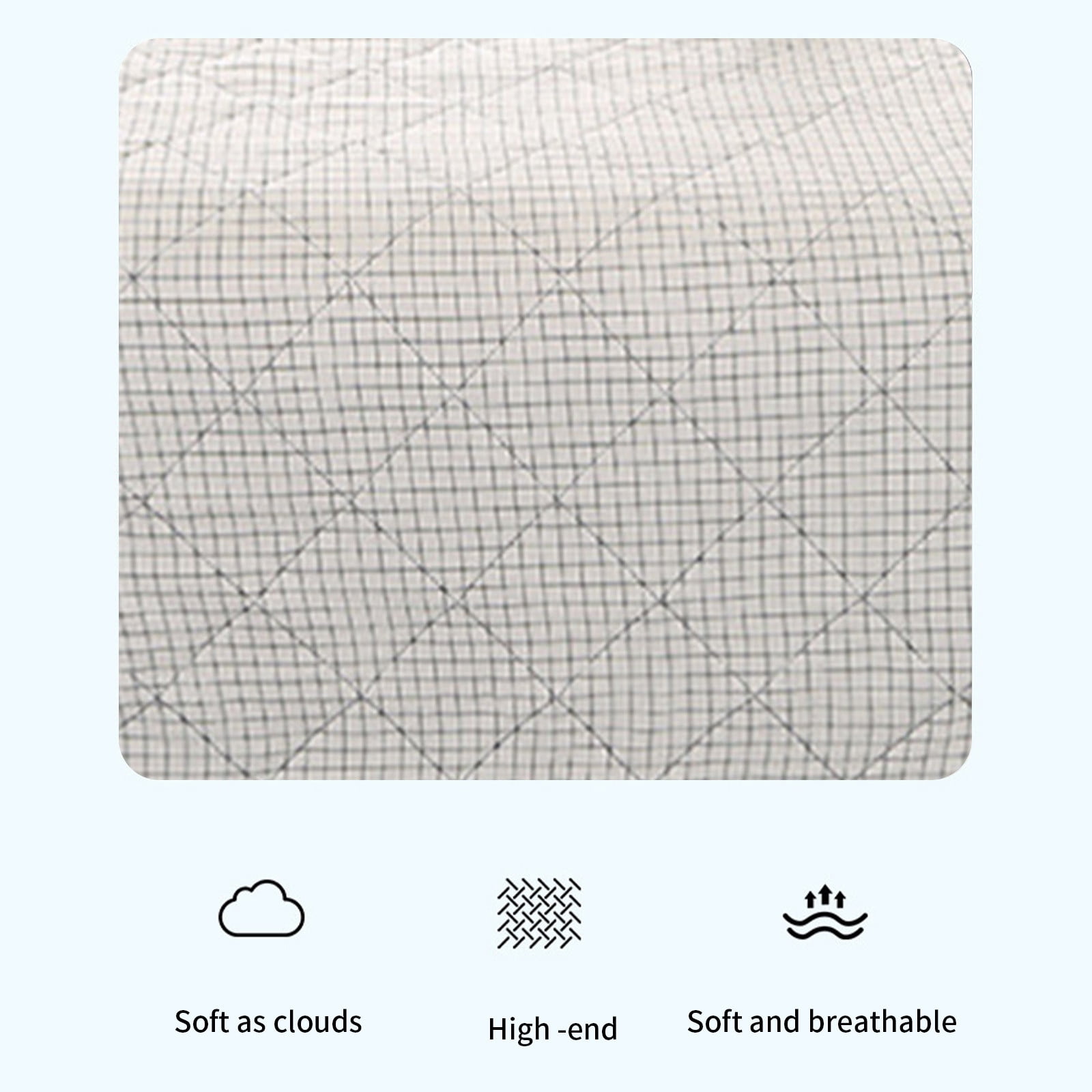 Comforter Thin Quilt Summer Lightweight Comforter, 100% Washed Cotton, Machine Washable, Soft Comfy Breathable Can Sleep Naked,78.74x59.05in