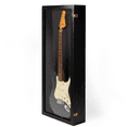 thumbnail image 6 of PENNZONI Electric Guitar Display Case, Clear Acrylic & Hardwood Cabinet, Golden Oak Finish, No Felt, 6 of 19